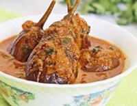 Stuffed Brinjal Curry